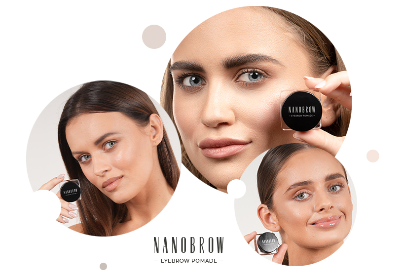 nanobrow brow styling pomade